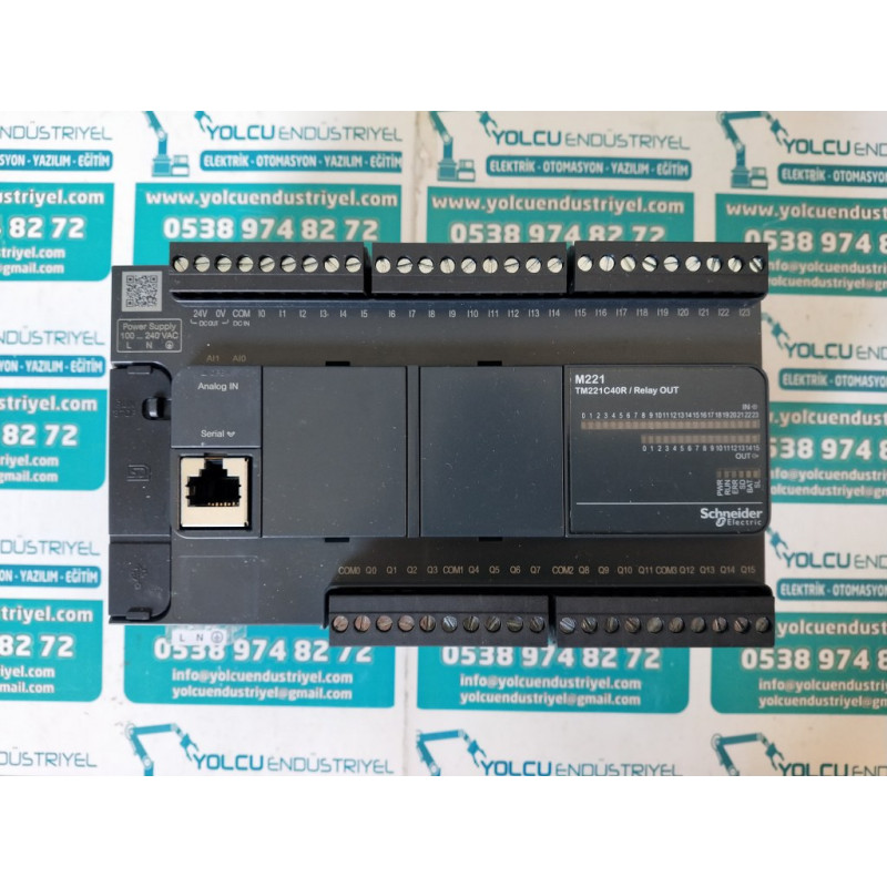 TM221C40R Schneider Electric Modicon M221 Serisi Plc fiyatı,